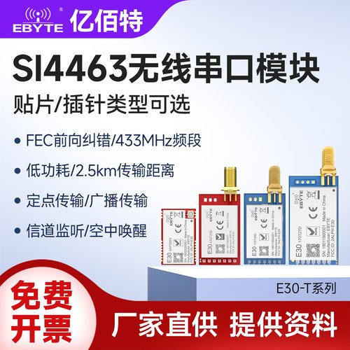 亿佰特SI4463无线收发模块