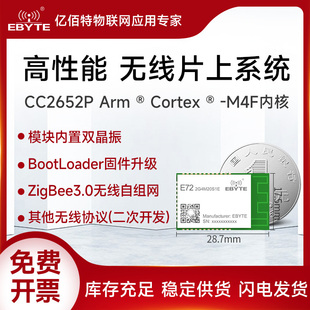 亿佰特Zigbee3.0自组网无线模块CC2652P物联网智能家居低功耗模组