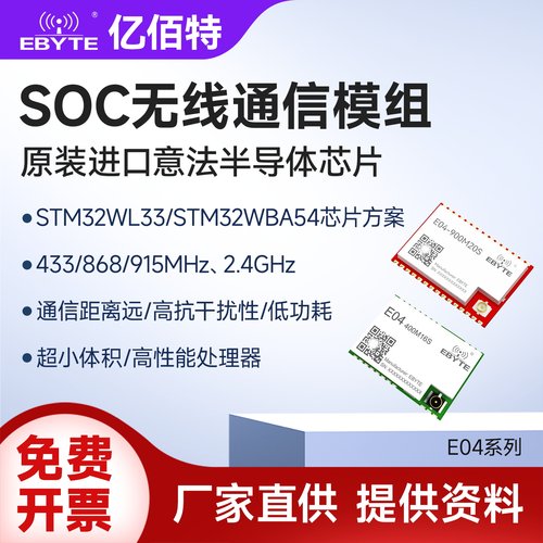 STM32WBA54/WL33无线模块