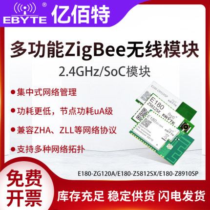 ZigBee无线自组网模块通信网关协调器TLSR8258/8269/JN5189芯片