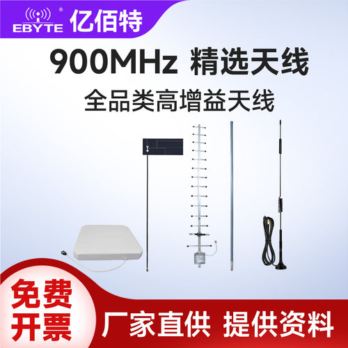 亿佰特900MHz平板八木玻璃钢天线