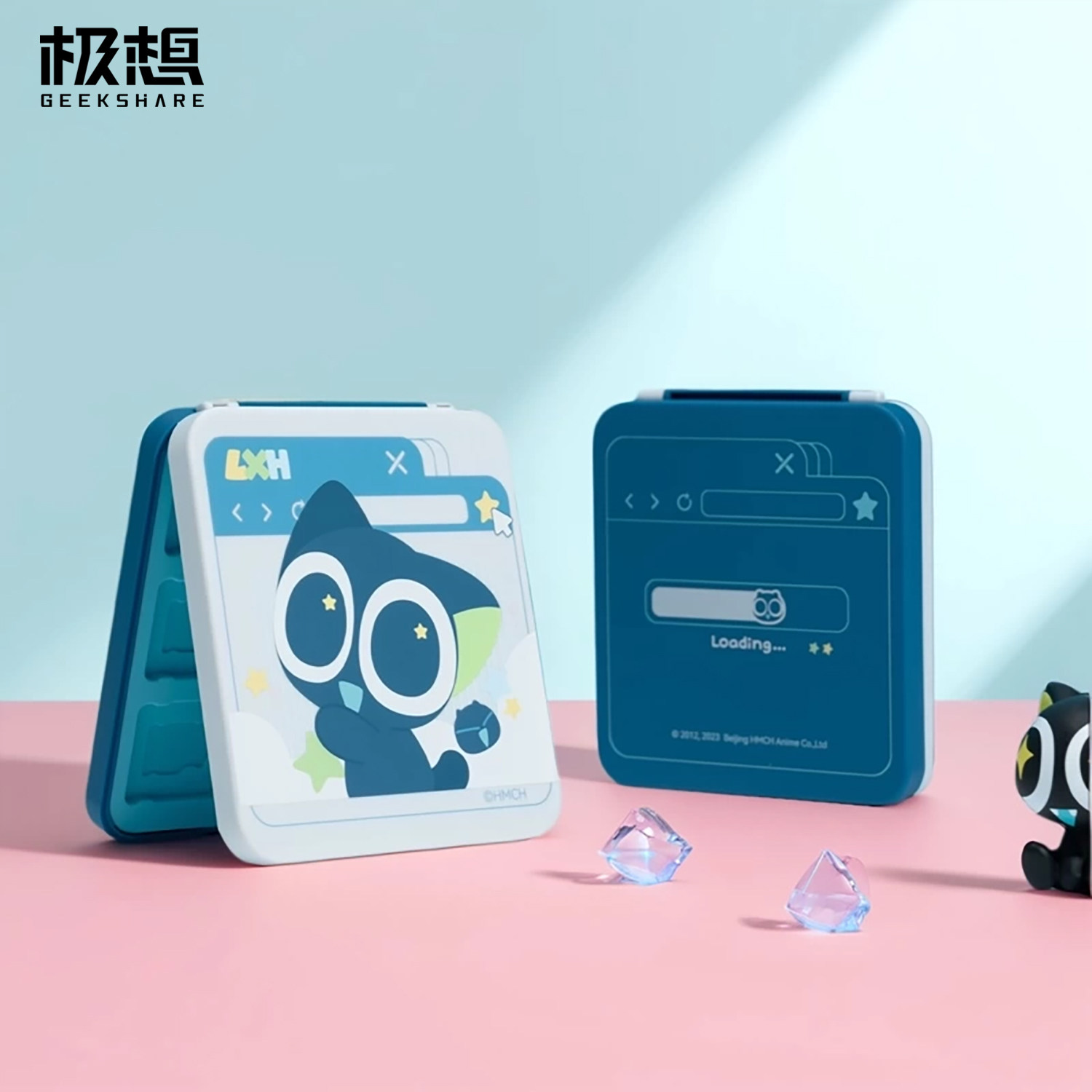 极想任天堂switch2游戏卡带收纳盒12卡位罗小黑ns磁吸卡盒配件