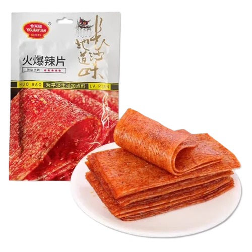 怡冠园【中包】火爆辣片92g*5包 解馋麻辣休闲零食辣条