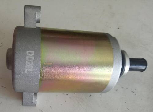 济南轻骑铃木摩托车配件QS125骏驰GT125启动电机启动马达怠速 - 封面