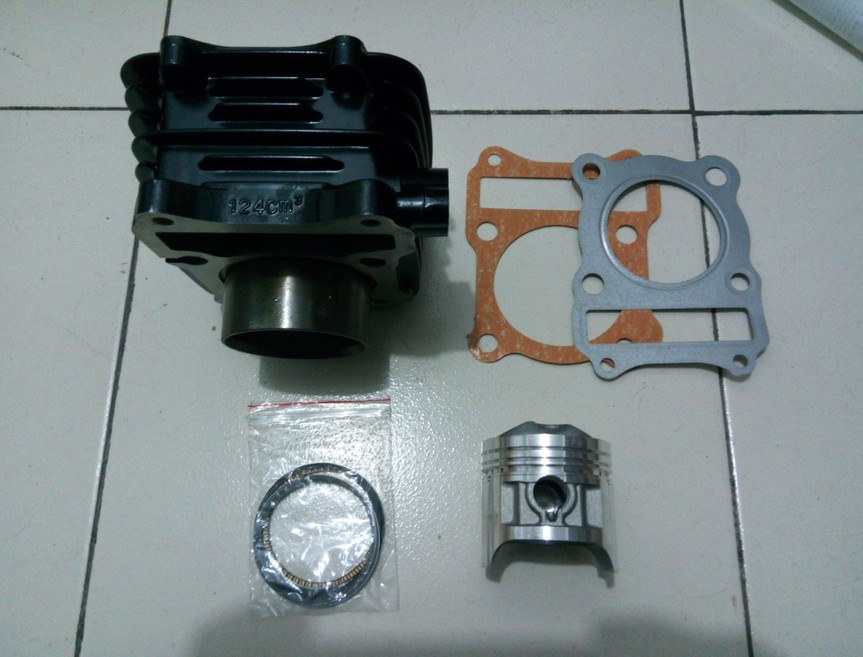 轻骑铃木摩托车配件  GS125 QS125-2骏龙 缸塞环 套缸  活塞 缸垫