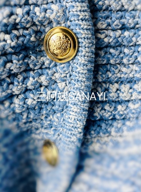 法国BA 翻单N次的小香风针织开衫