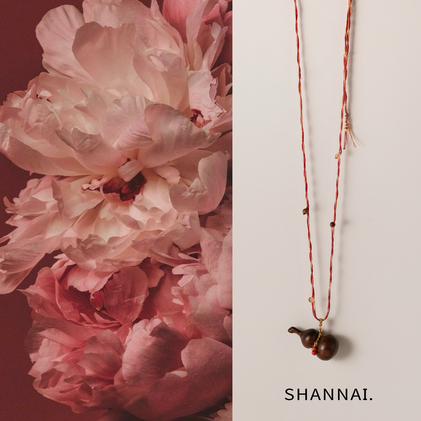 shannai原创「福禄绵长」新中式天然沉香葫芦编绳项链长款毛衣链,饰品/流行首饰/时尚饰品新,项链,淘宝优惠券,粉丝福利购,淘宝优惠卷