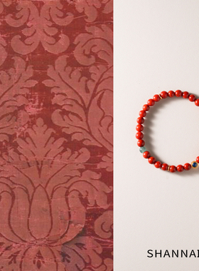shannai原创「妤熹」新中式天然川料满肉南红玛瑙手串女文玩手链
