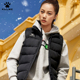 KELME卡尔美女士户外休闲运动棉马甲秋冬短款 棉马夹 坎肩外穿无袖