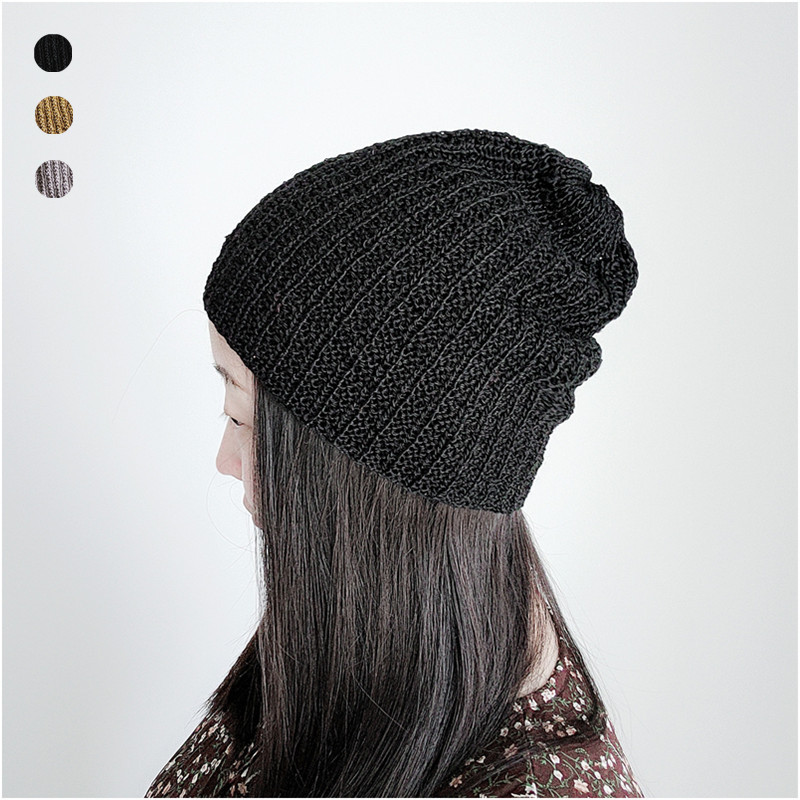 秋春夏男女薄翻边原创长帽子