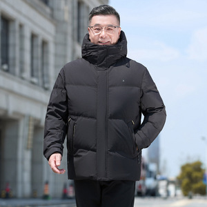 90%鸭绒羽绒服男加厚短款大鹅冬季极寒保暖外套H85-P245388元图片