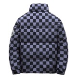 （带报告）90%白鸭绒羽绒服立领棋盘格子加厚外套DB06-P210，男装羽绒服，星座1210A