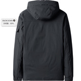 跨境标80%白鸭绒男式羽绒服男短款韩版工装情侣羽绒服7583-P150，男装羽绒服，星座1210A