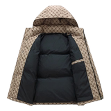 短款冬季羽绒服男款连帽休闲加厚保暖男士情侣羽绒服潮yr234-P110，男装羽绒服，星座1210A