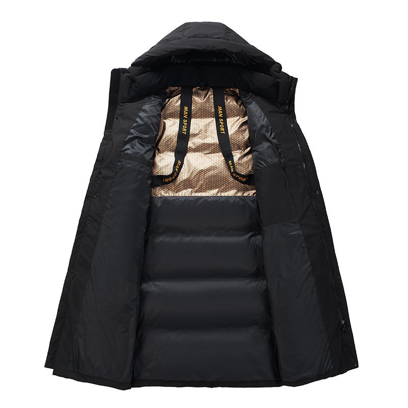 零下防寒锁温背带中长款90%鹅绒羽绒服连帽外套H86-P310488元,男装羽绒服,星座1210A