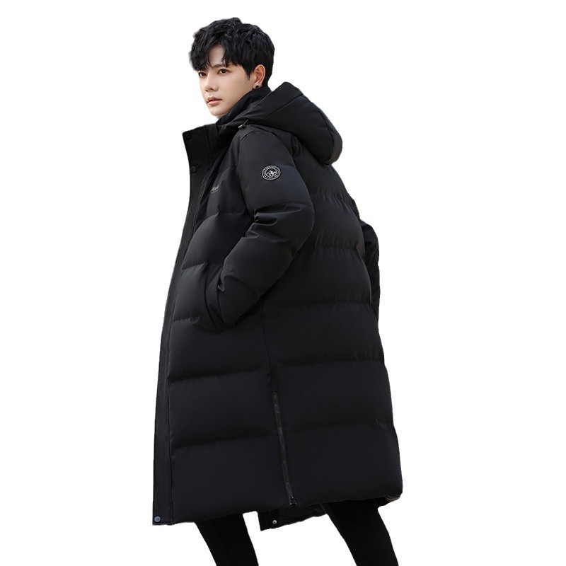 冬装90%白鸭绒羽绒服男新款长款过膝加长加厚保暖H81-P220328,男装羽绒服,星座1210A