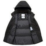 90%白鸭绒羽绒服男爸爸装冬季中长款加厚中年人保暖外套H27-P195，男装羽绒服，星座1210A