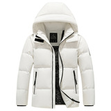 新标90鹅绒户外工装短款连帽羽绒服保暖加厚外套上衣DB919-p210，男装羽绒服，星座1210A