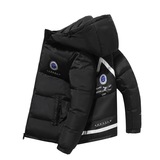 跨境羽绒服男短款男士冬季加厚外套外贸白鸭绒男上衣潮7511-P100，男装羽绒服，星座1210A