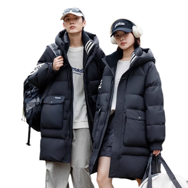 新标90%白鸭绒情侣羽绒服男女中长款冬季加厚户外登山外套P310,男装羽绒服,星座1210A