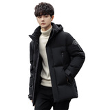 2025年时尚御寒保暖青年学生新款加厚白鸭绒羽绒服外套男H27-P195，男装羽绒服，星座1210A