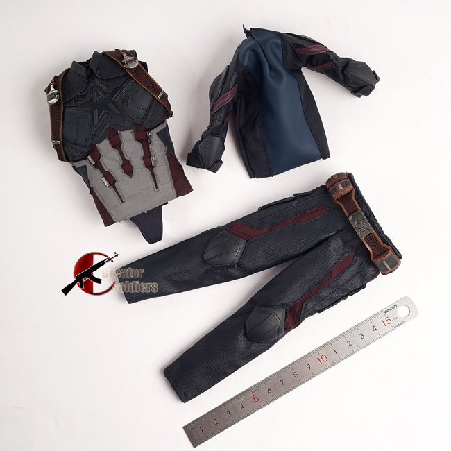 HOTTOYS 1/6 HT复仇者联盟3 无限战争 美国队长 服装套 现货