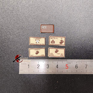 清仓 1/6比例 兵人 SS 臂章 模型  现货