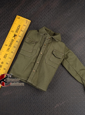 现货Fire Girl Toys 1/6女兵 FG050 VIP安全保障小组B款 绿色衬衣