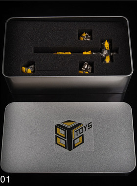 86TOYS手工坊 3Atoys大黄蜂合金8寸专用Bumblebee配件包TY001现货