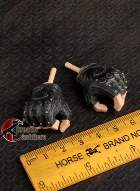 森哥 1/6 兵人 DAM 黑帮王国 GK010 方块4 龙格尔 露指 握刀手型