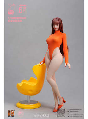 预售定金 I8TOYS 1/6 I8-FB-002 萌 女兵人硅胶包胶素体