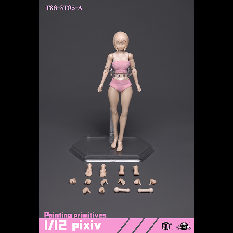 86TOYS龙山金属1/12肥臀女素体