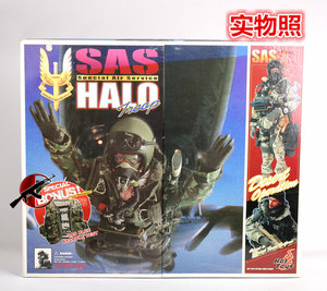 HT 1/6 兵人 老货 HALO  英军SAS 夜跳 （缺件）现货