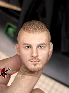 森哥DAMTOYS DAM 1/6兵人 EBS001 战境武士 克雷格 头雕模型 现货