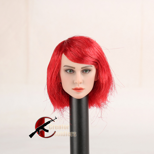 森哥 TBLeague 1/6 PL2020-173A 烈焰骑士 鎏金色 红发女头雕现货