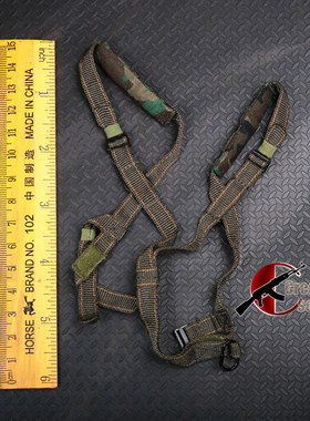 森哥 1:6 兵人 TC 9018 绿色 垂降带 速降带 模型