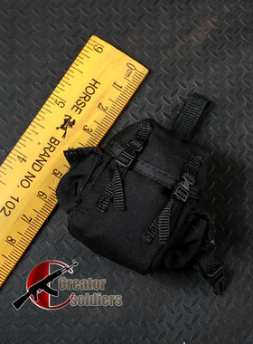 森哥 1:6 兵人 PLAYHOUSE PH  SWAT 腿挂杂物包防毒面具包 模型