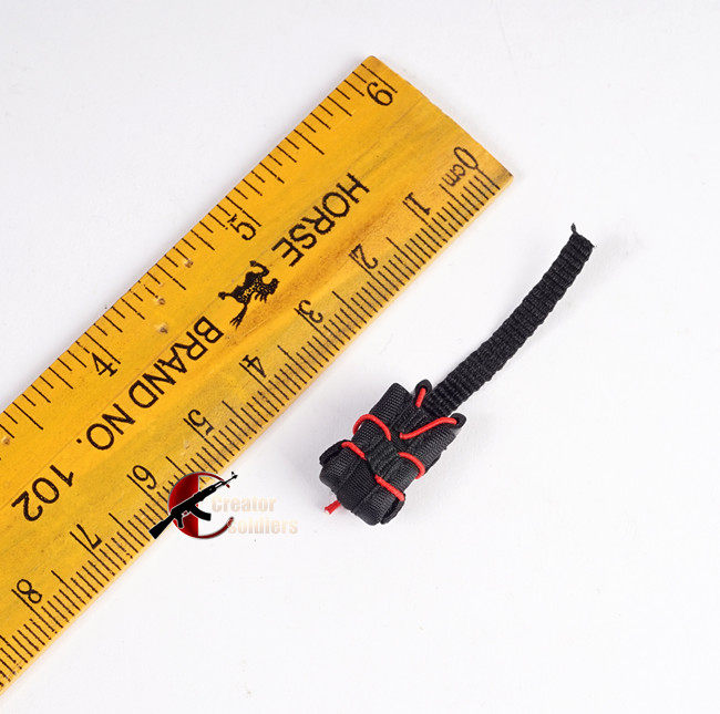 VERYHOT 1/6 战术套装VH 1050 海豹CQB 黑色蟒纹 小弹夹包模型