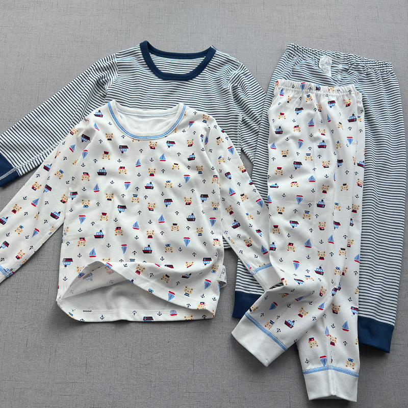 醇软日系纯棉无骨内衣套装