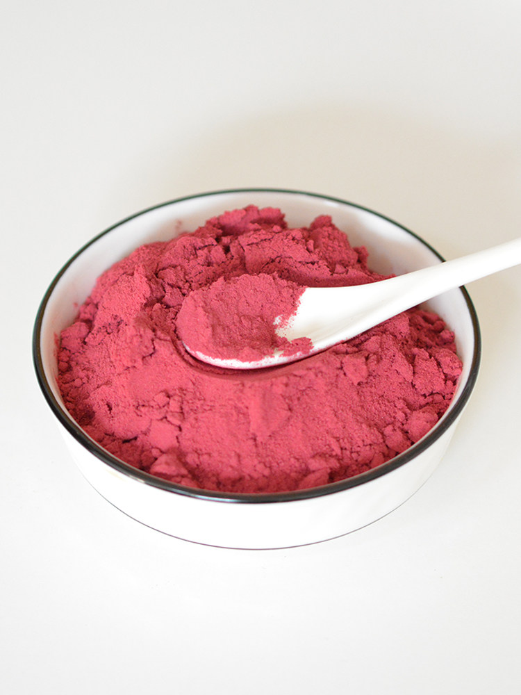 Pure red beetroot powder, 100-mesh red beetroot powder, suitable for drinking, baking, pastry coloring, edible ingredients, pure fruit and vegetable powder thumbnail 6