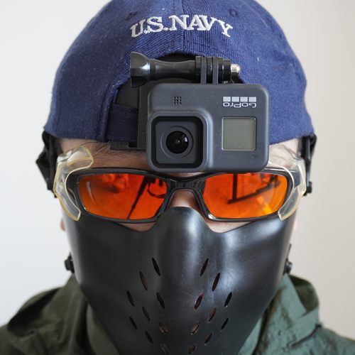 鸭舌帽支架 第一人称视角FOV 下场 舒适快装 Gopro&Action345适配