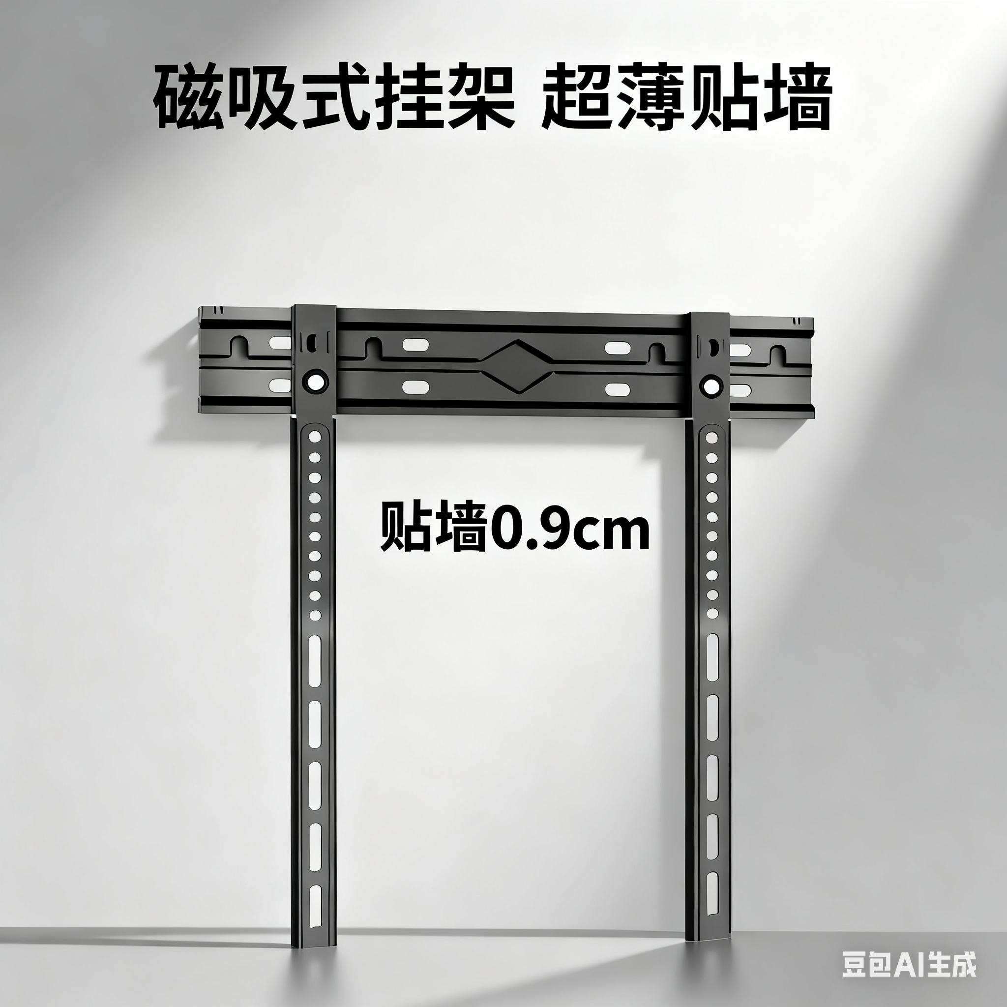 磁吸式新款超薄电视机墙壁挂架 挂墙通用电视挂架 55-95英寸