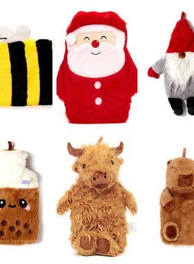 正品英国Puckator注水热水袋创意造型北极熊密封圣诞老人德国直邮