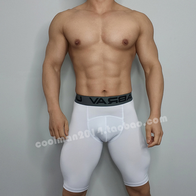 跑步运动训练裤速干男士健身五分