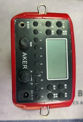 爱课87 W扩音器主板维修显示屏破碎更换无声无显示一充就满芯片坏