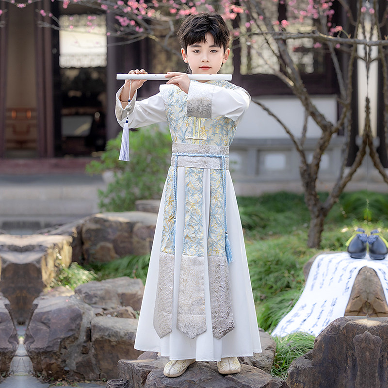 男童汉服古装儿童中国风演出服