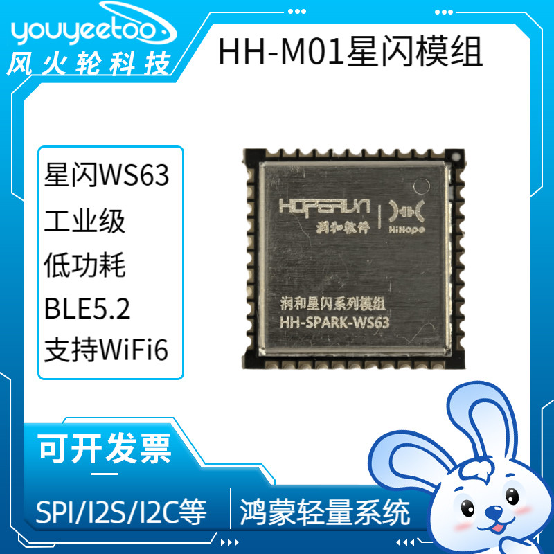 润和星闪WS63模组HH-M01