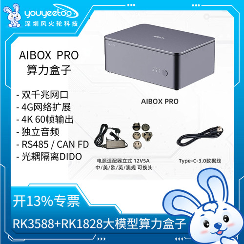 AIBOXPRO主机RK3588/RK1828