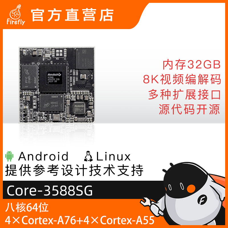 Core-3588SGAI核心板firefly