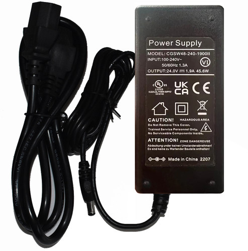 Power Supply直流24.0V1.9A 45.6W电源适配器CGSW48-240-1900II
